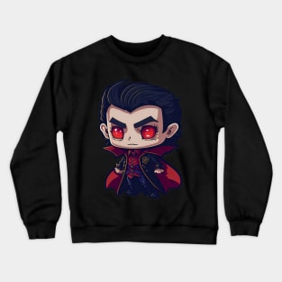 Chibi Style Dracula Crewneck Sweatshirt